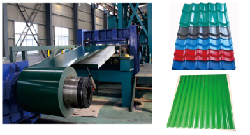 Color-coated steel plate